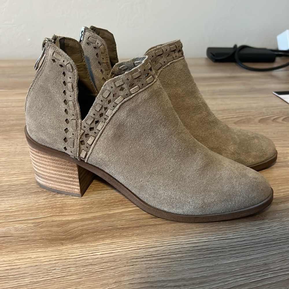 Steve Madden JAVA light gray/ greige bootie